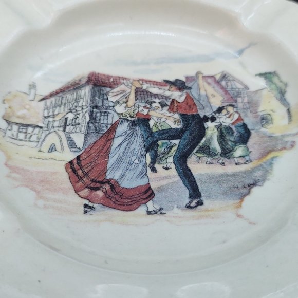 Sarreguemines Obernai Ashtray - Picture 2 of 7